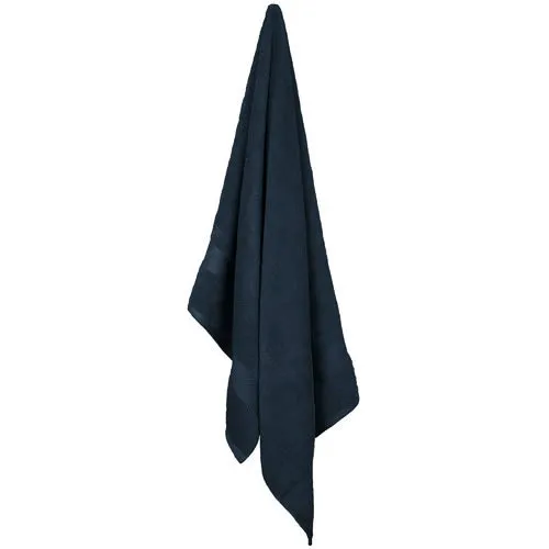 Purely Indulgent 100% Egyptian Cotton Bath Towel - 30" X 58" - Navy Blue