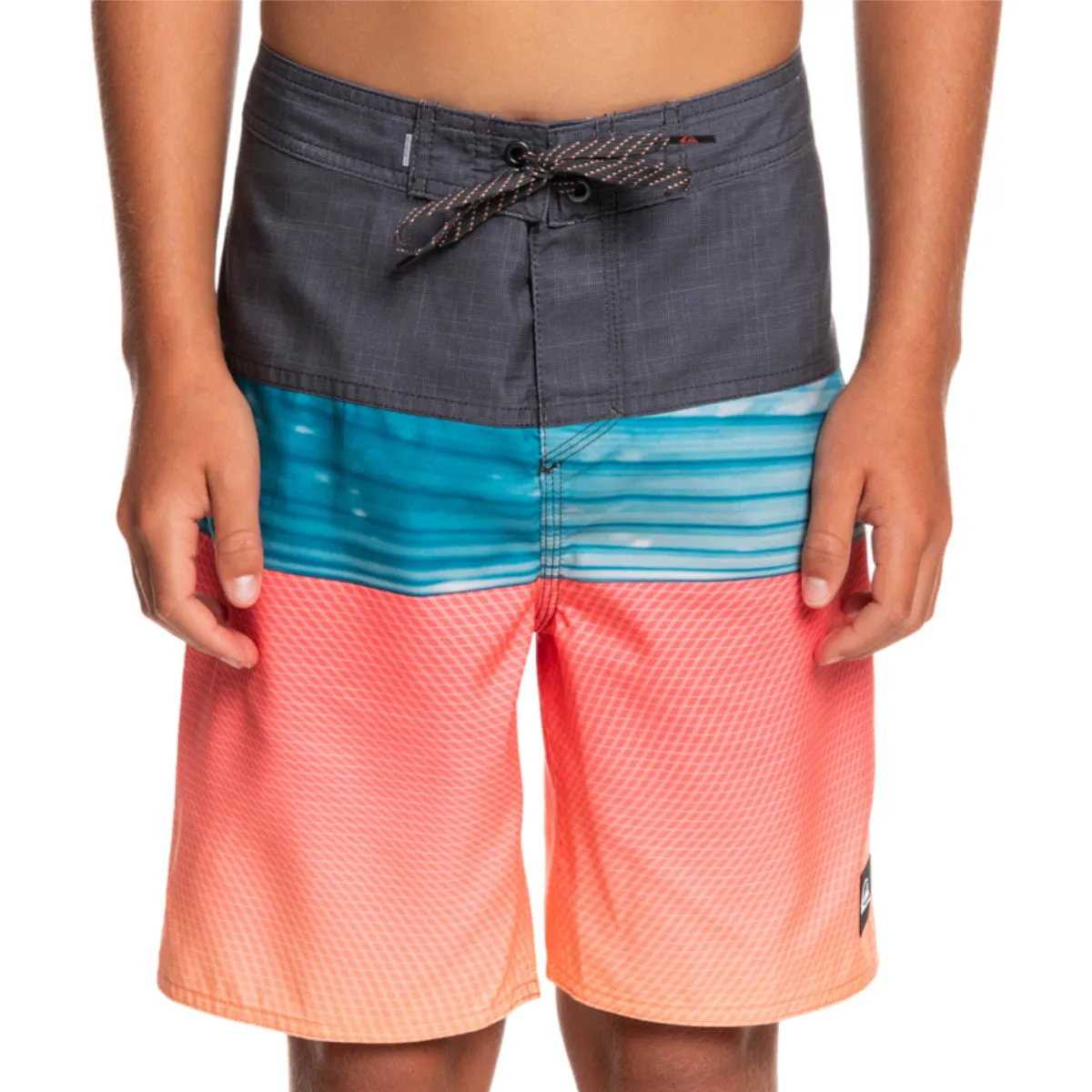 Quiksilver Youth Everyday Panel 17" Boardshorts - Orange Pop