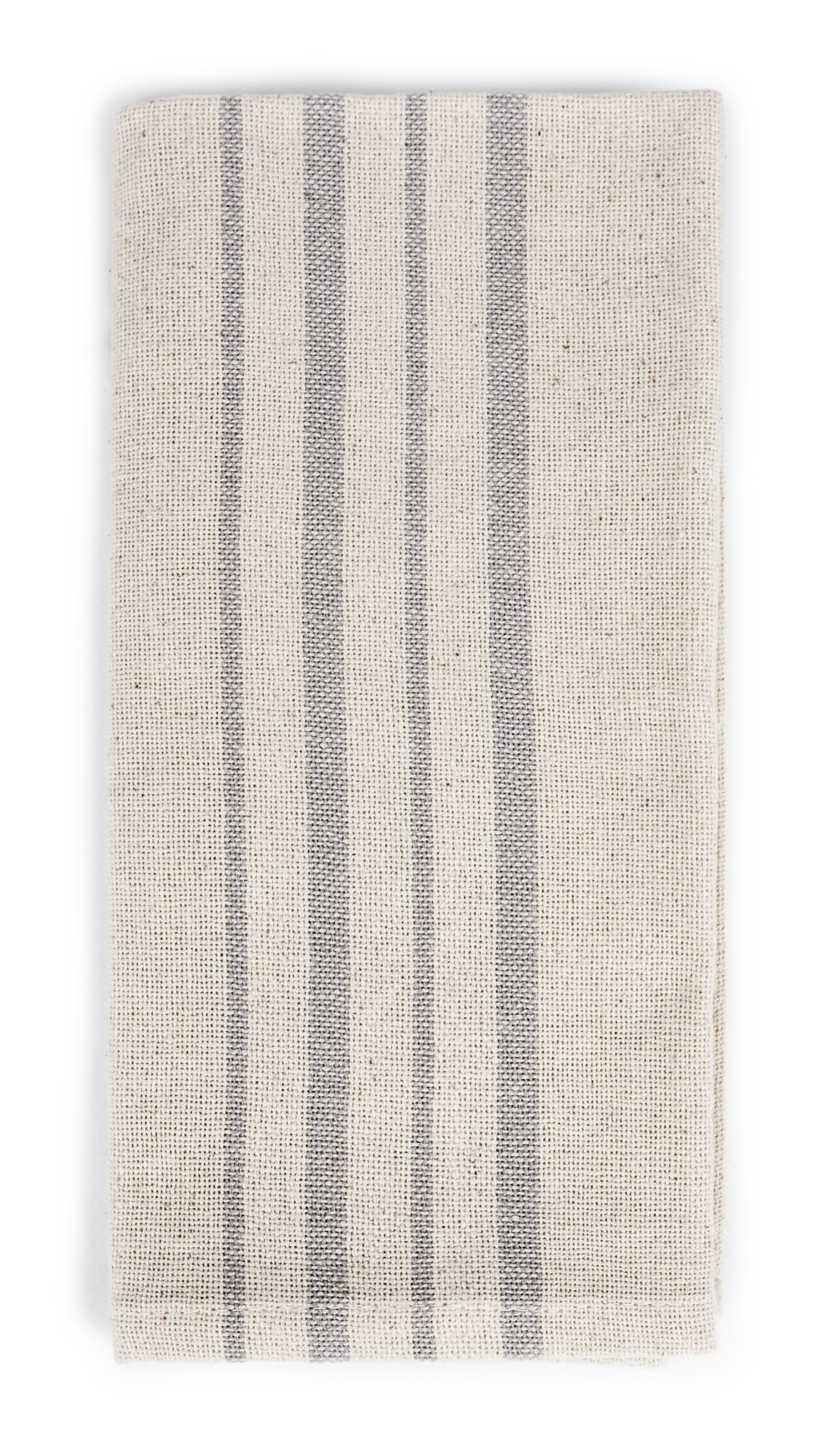 Recycled Cotton Kitchen Towels, Fog, 12 Pack