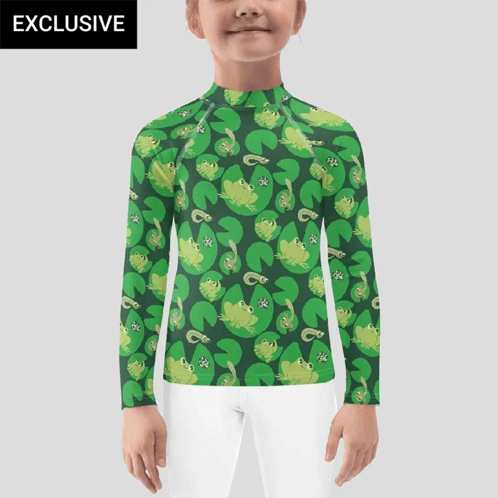 Ribbit Kids Rash Guard (POD)