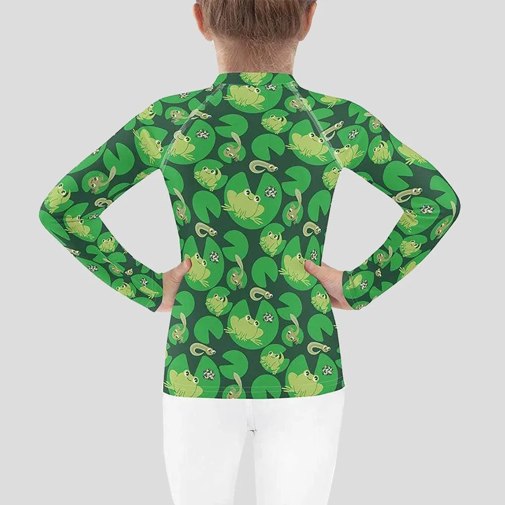 Ribbit Kids Rash Guard (POD)