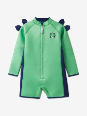 Roarsome Boys Spike The Dinosaur Wet Suit in Green