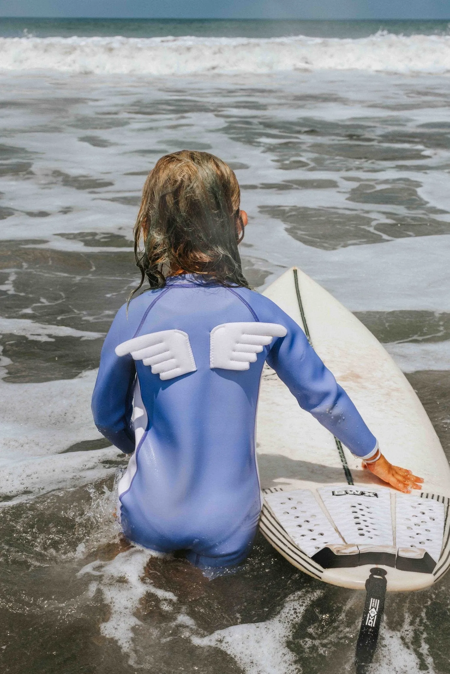 Roarsome Girls Sparkle The Unicorn Wet Suit in Purple