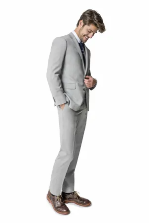 Ronaldo Slim Fit Pearl Grey Suit