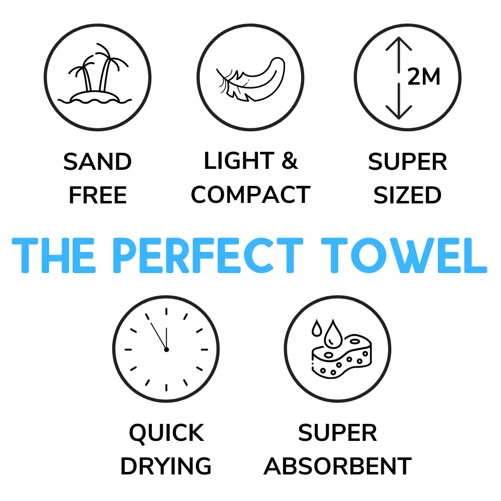 Sand Free Beach Towel - Fabulous