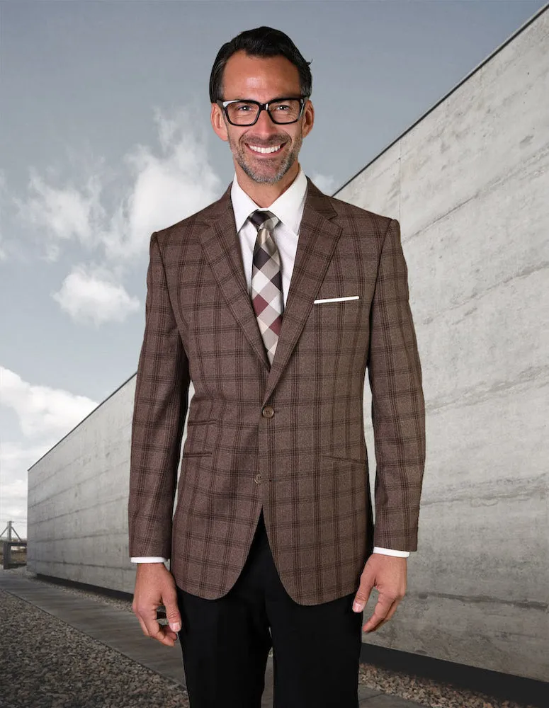 Statement Single Jacket-sports Coat Super 150's Italian Fabric| GIGLIO-9| COC