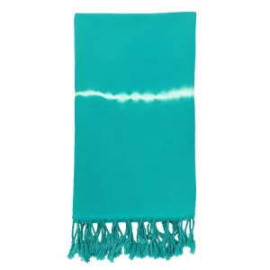 Turkish Beach Towel | Teal Tie Dye