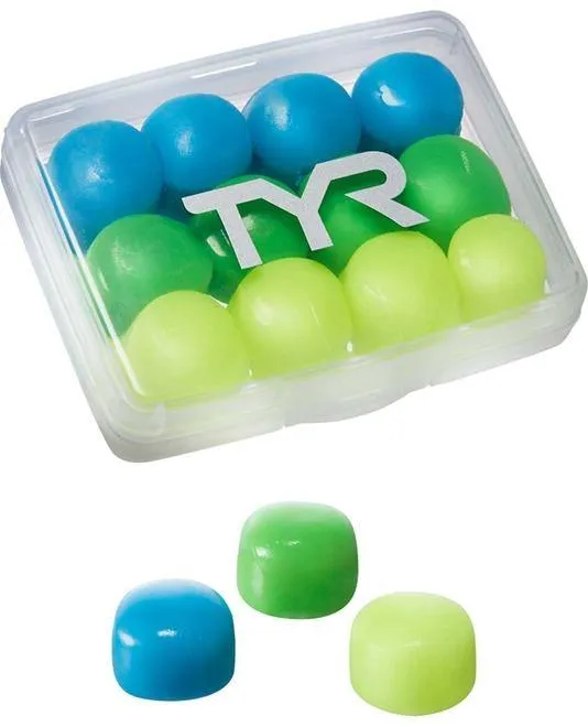 TYR Kids Soft Silicone Ear Plugs -12 Plugs