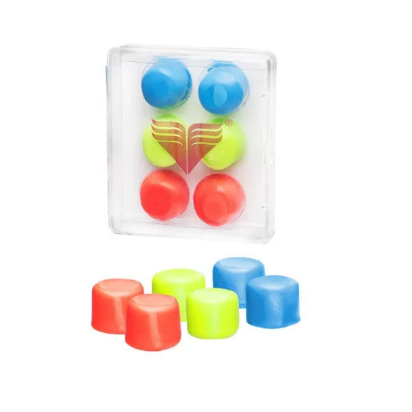 TYR Youth Multi Coloured Silicone Earplugs