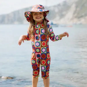 UV Protective Surf Suit Multi Floral