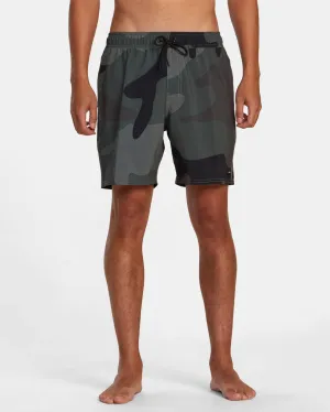 VA Elastic Waist Boardshorts 17" - Camo