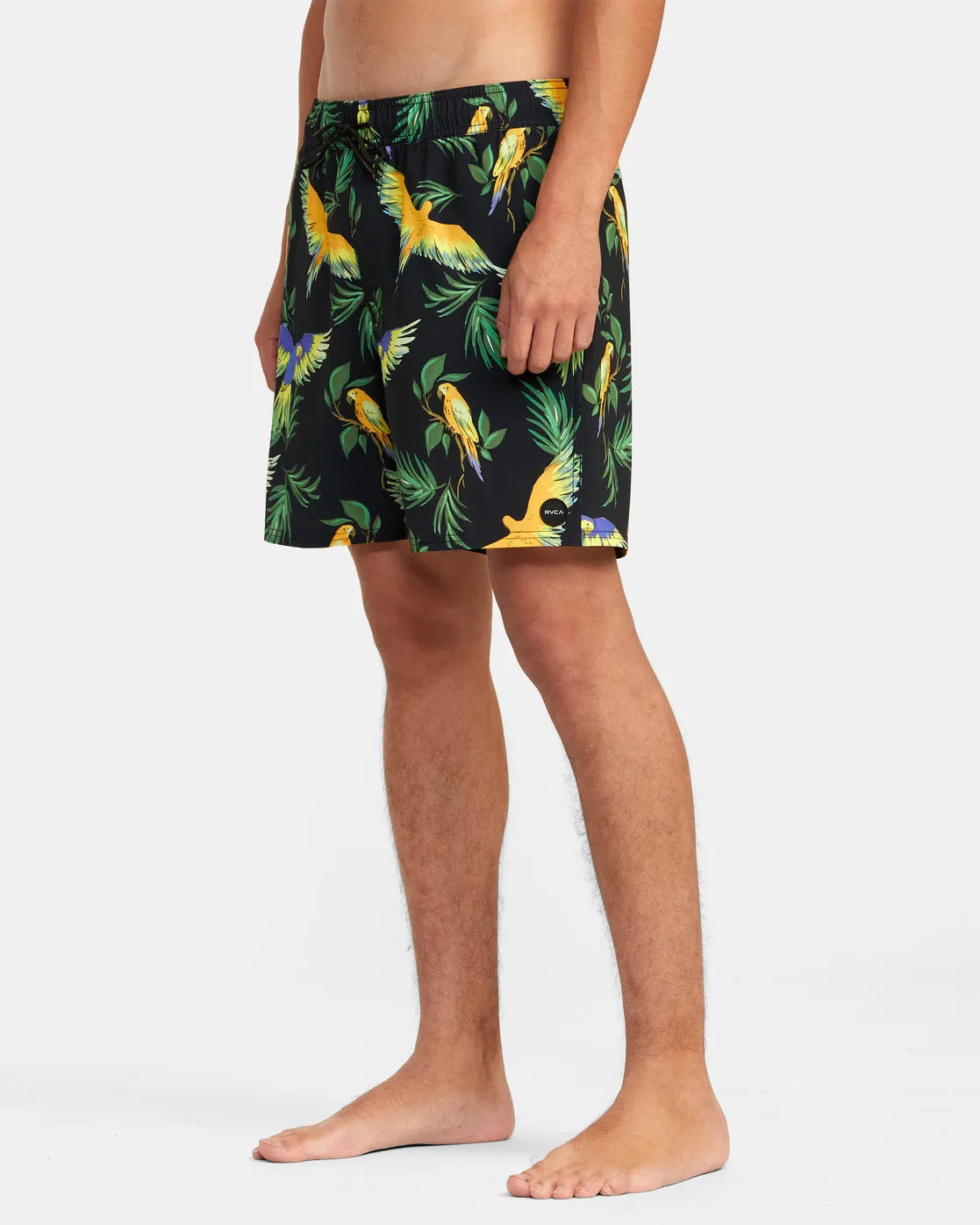 VA Elastic Waist Boardshorts 17" - Parrot