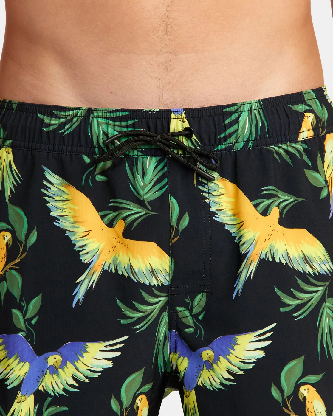 VA Elastic Waist Boardshorts 17" - Parrot