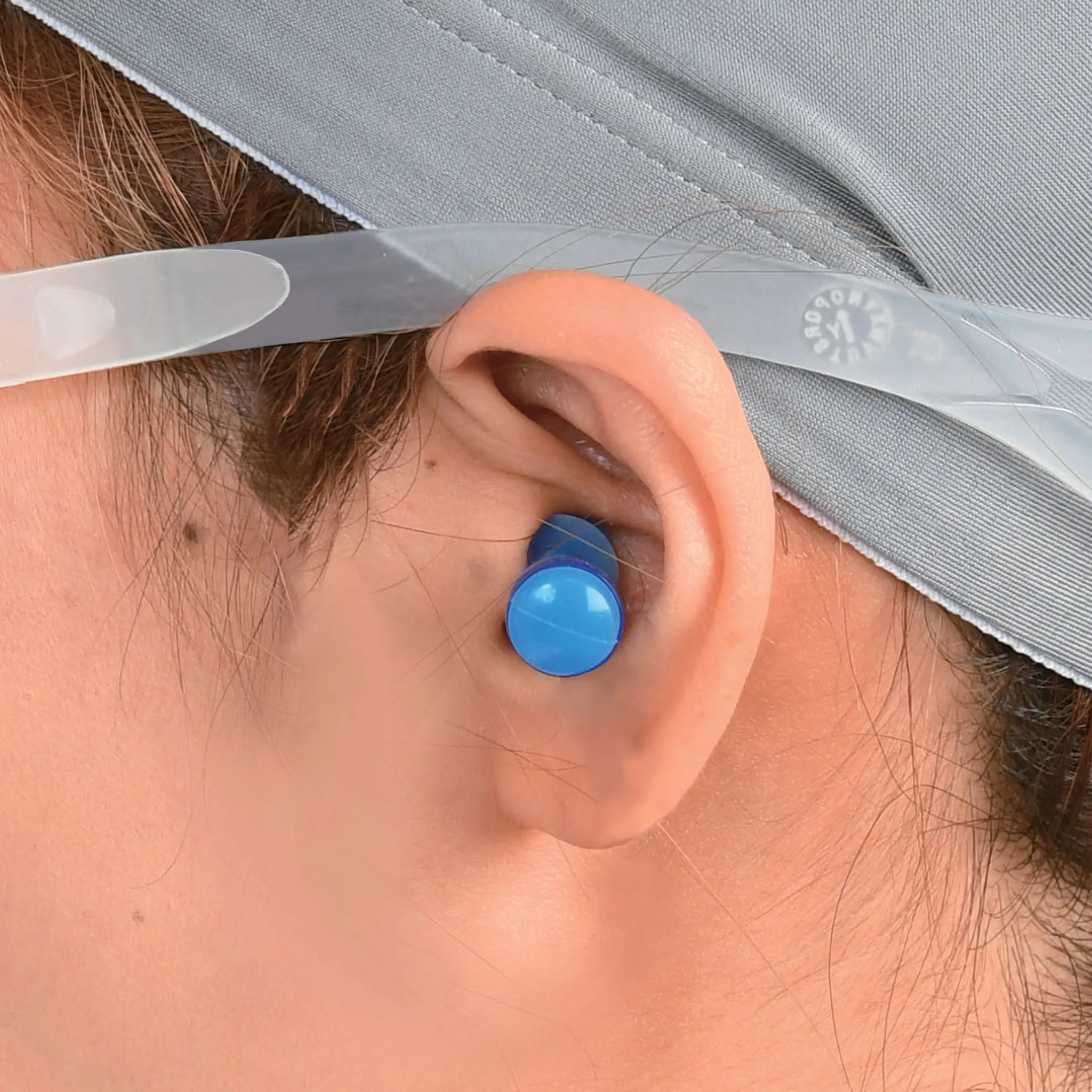 VIEW SWIM Silicone Ear Plugs with Retainer