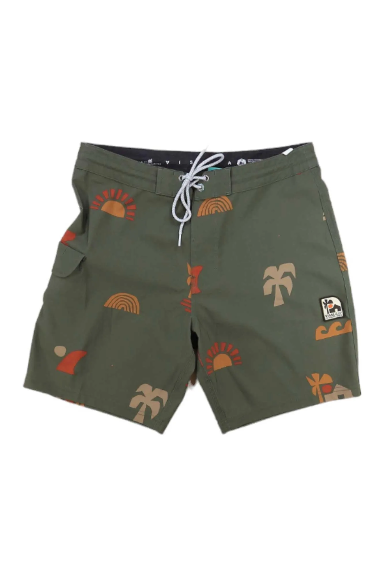 Vissla Mens Ecology Center Surf Farm 17.5 Inch Boardshort