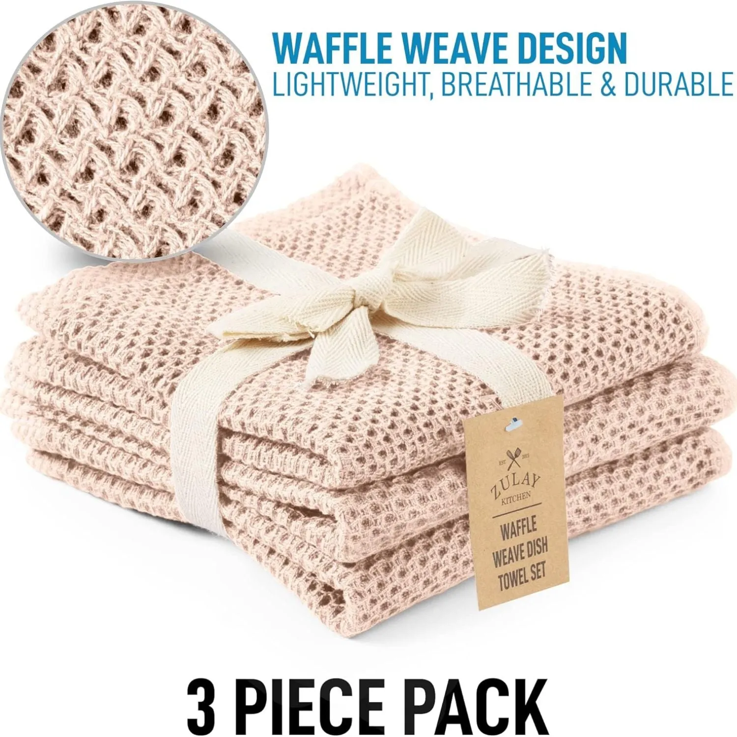 Waffle Weave Kitchen Towels