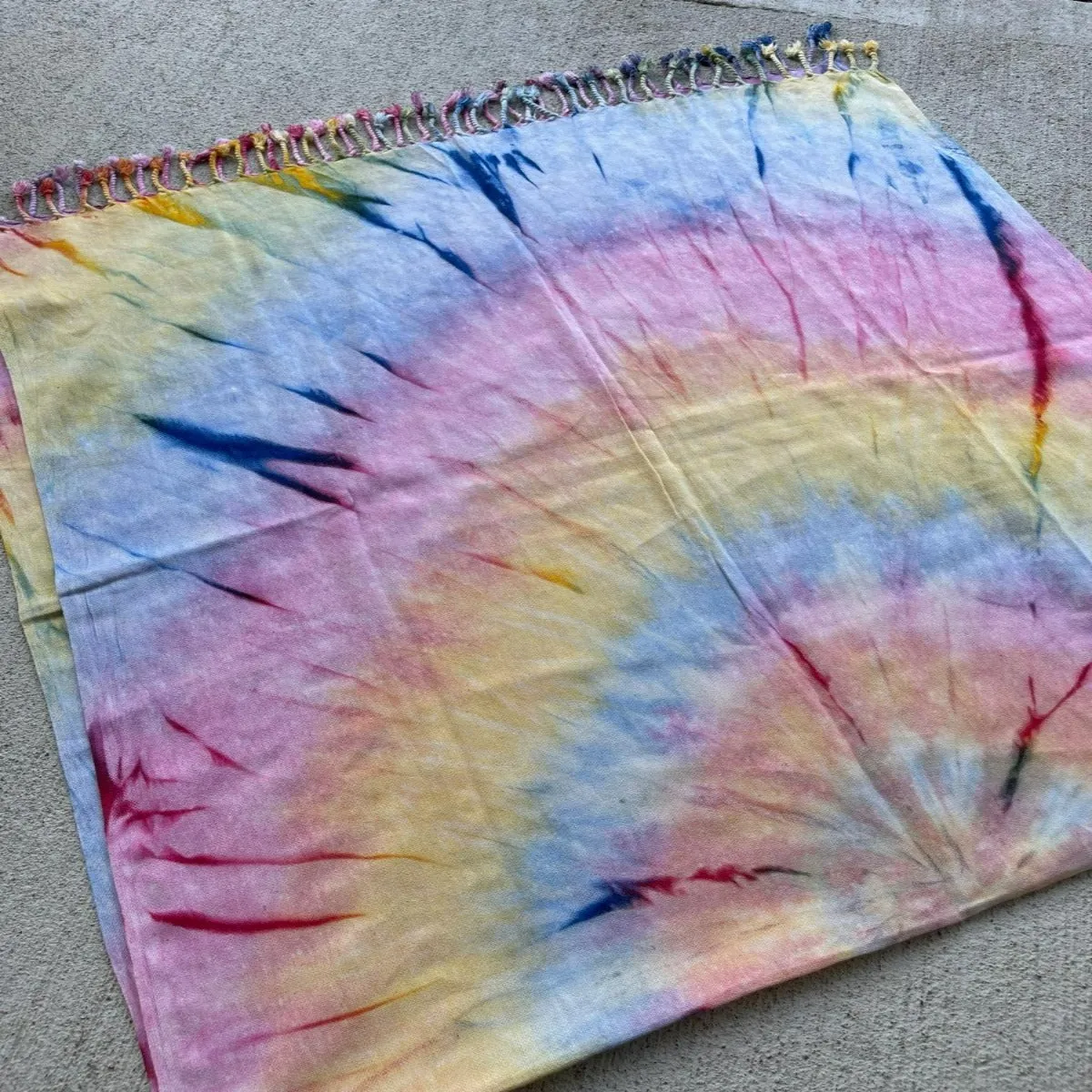 Wonder Tie Dye Pestemal Turkish Towel